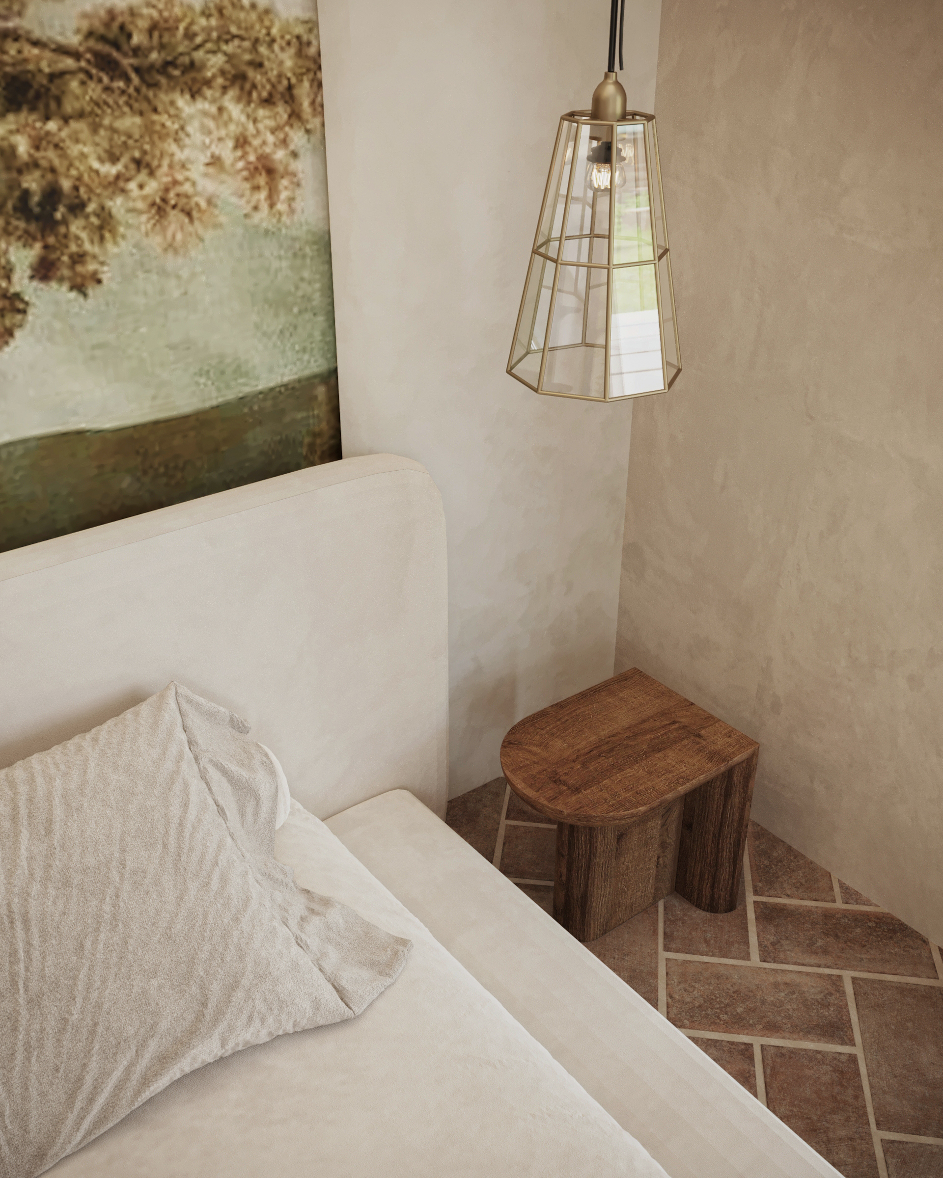 私人别墅卧室及步入式衣帽间设计-6