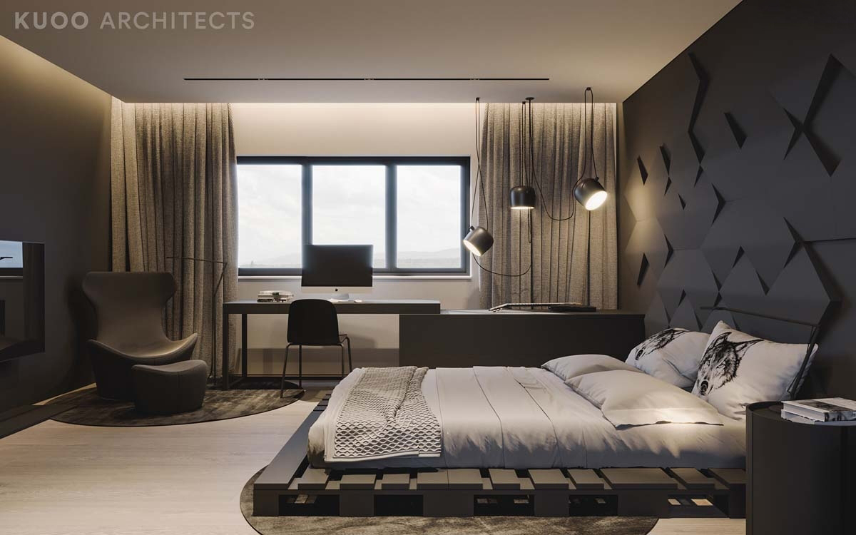 KUOO Architects设计--英国豪华与迷人的金属口音-68