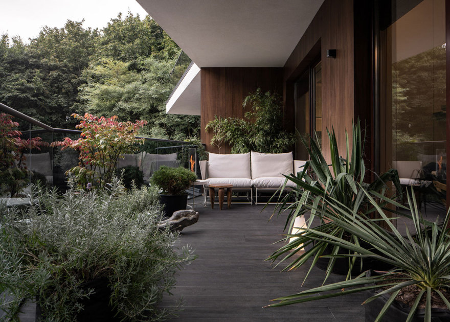 乌克兰利沃夫时尚绿意公寓设计-5