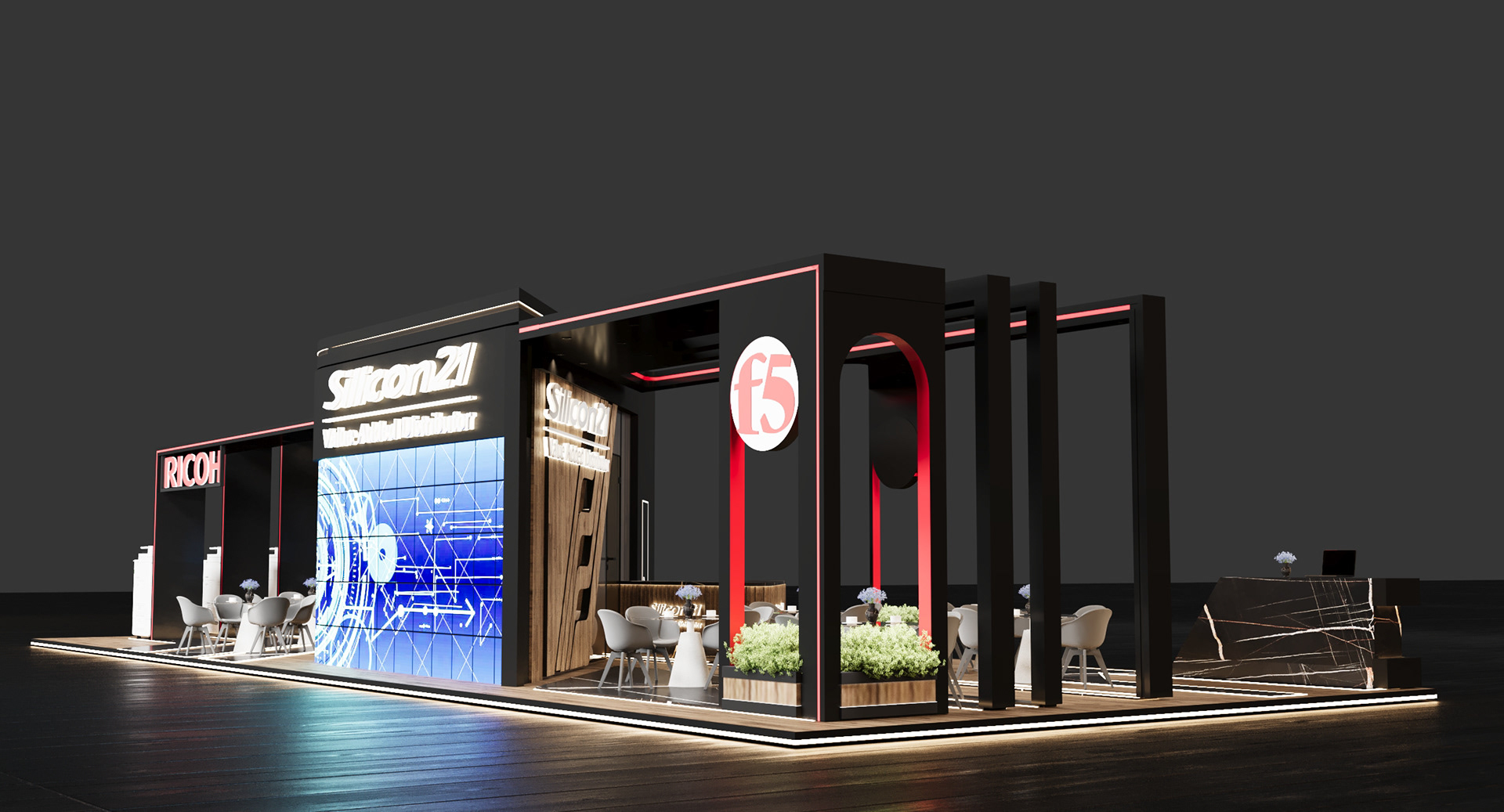 SILOCON 21 BOOTH DESIGN-23