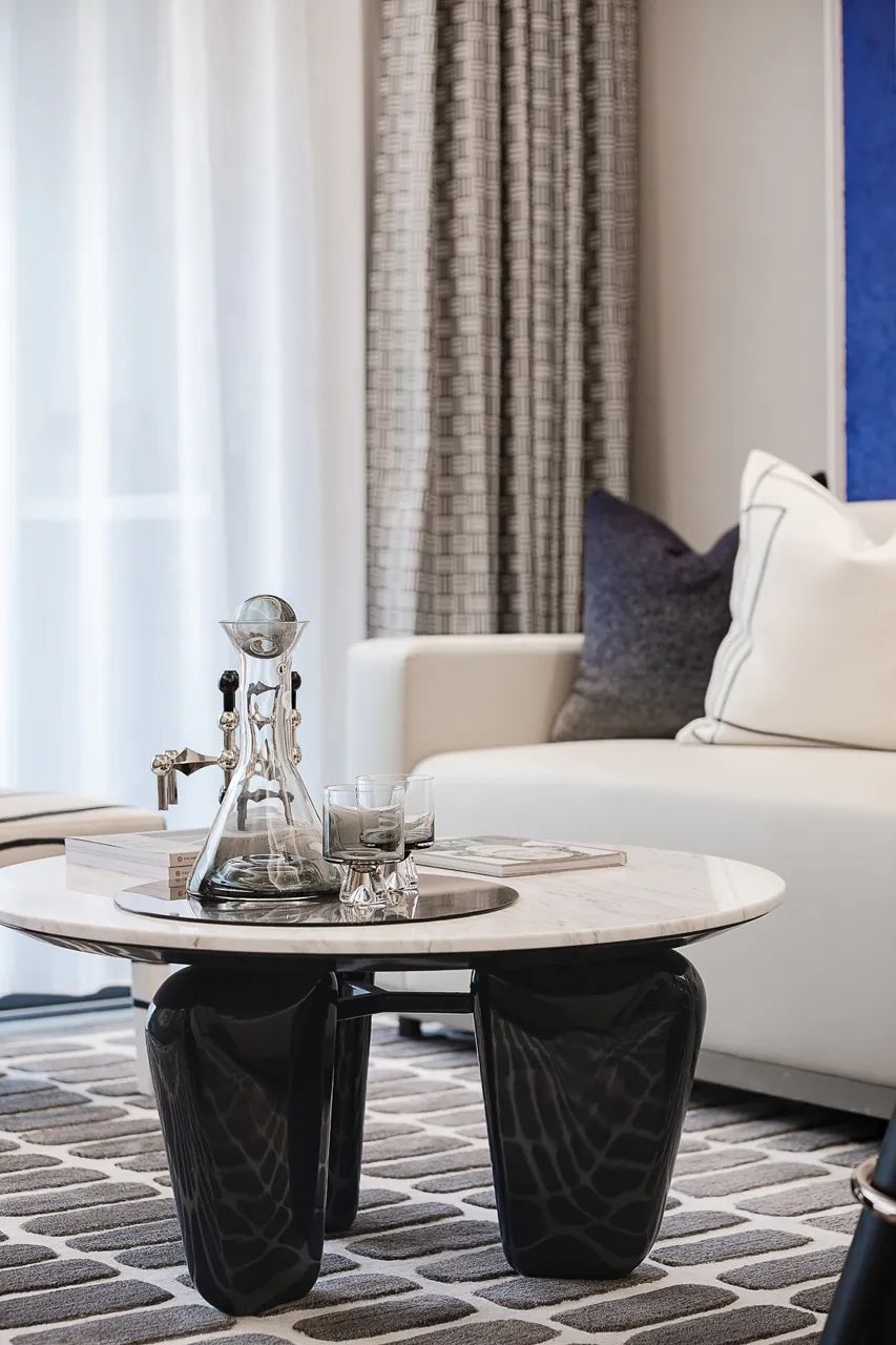 金科恒信集美天宸 | 克莱因蓝的轻奢美学空间-14