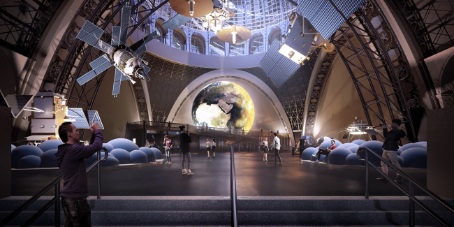 中心「航天与航空」（ pavilion "Cosmos" ）丨俄罗斯莫斯科丨Архитекторы Асс-33