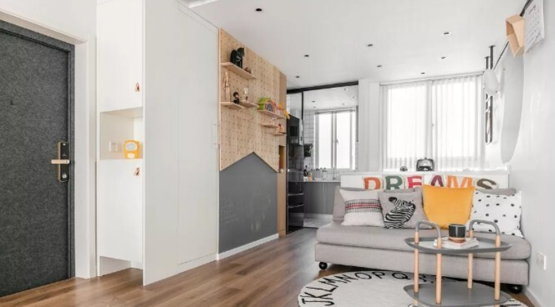 93㎡家变游乐场,全屋设计成孩子成长天堂-2