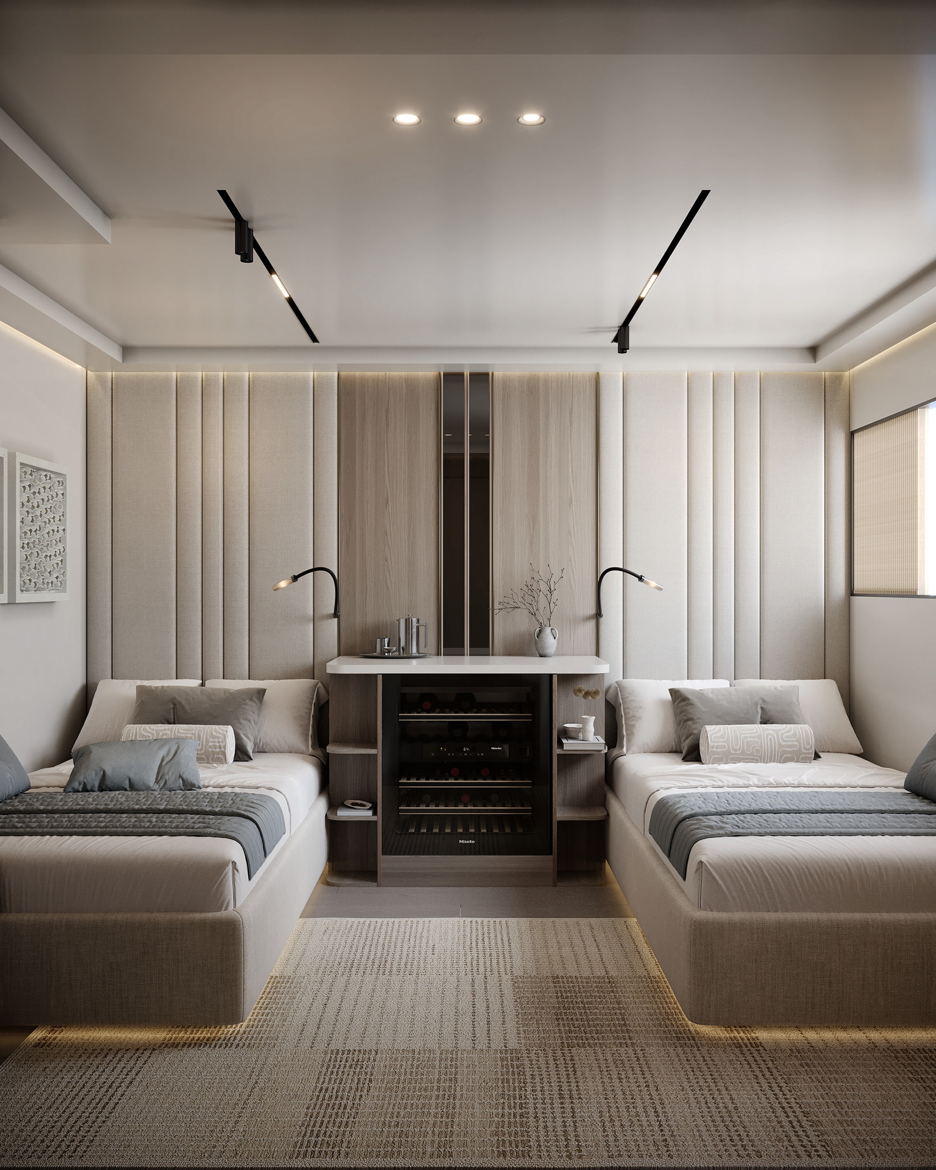 游艇卧室设计丨埃及丨Amina El  kholy-0