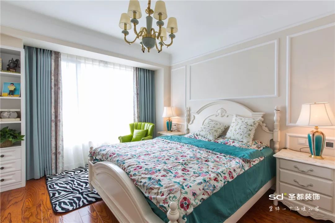 嘉兴南德大院 125㎡简约美式儿童房,设计精巧,亮点纷呈-29