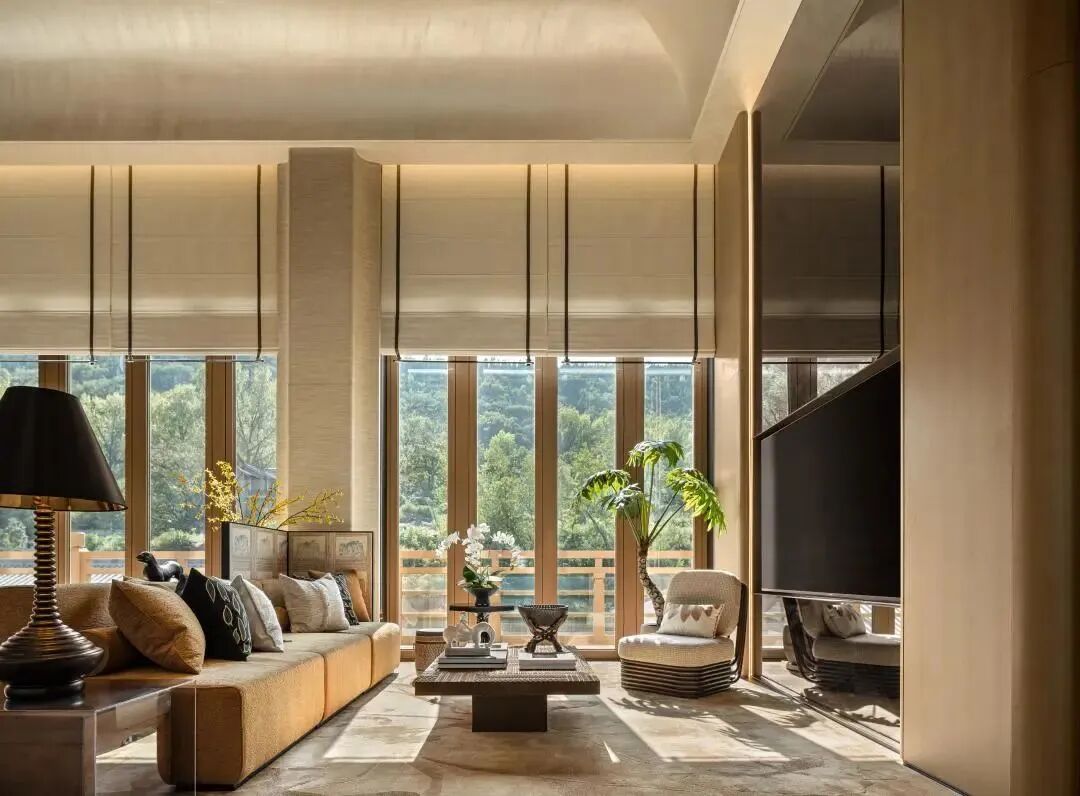 176㎡新中式美学宴会厅样板间设计丨紫香舸设计-24