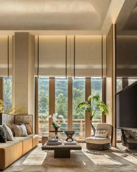 176㎡新中式美学宴会厅样板间设计丨紫香舸设计