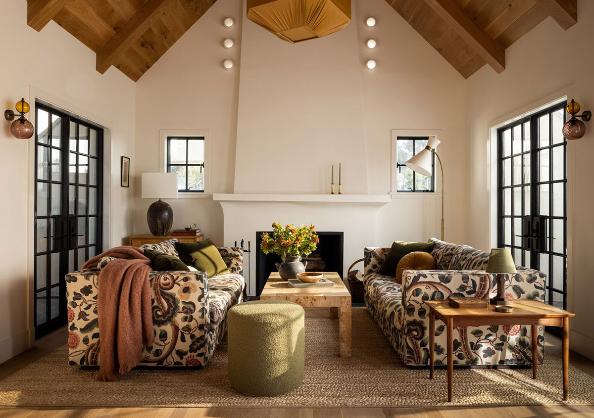 阳光明媚的加州 Tudor 家居设计-1