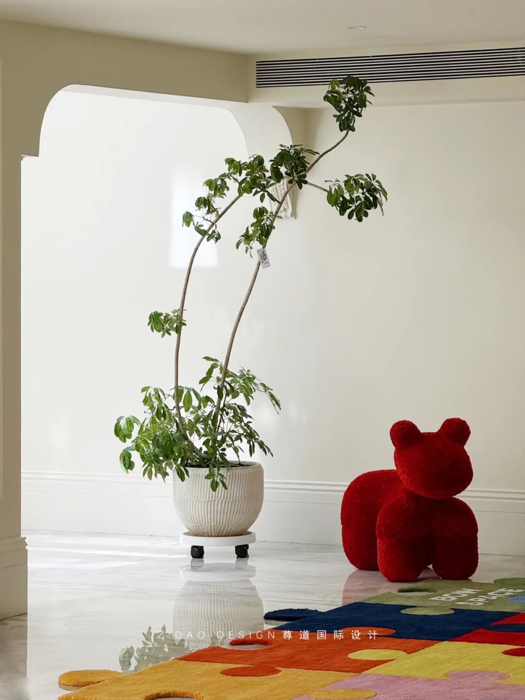 合肥『国贸天成』360㎡奶油法式风叠墅丨尊道国际设计-90