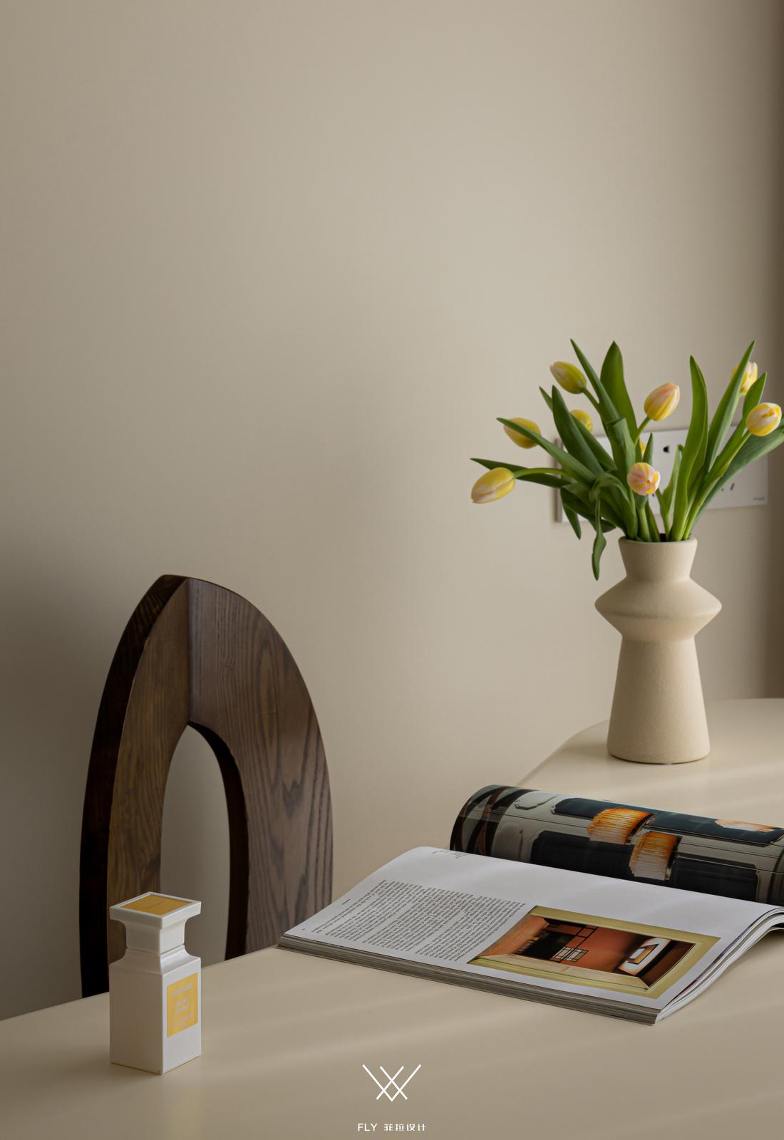 奶油风 LDK 一体化设计-37