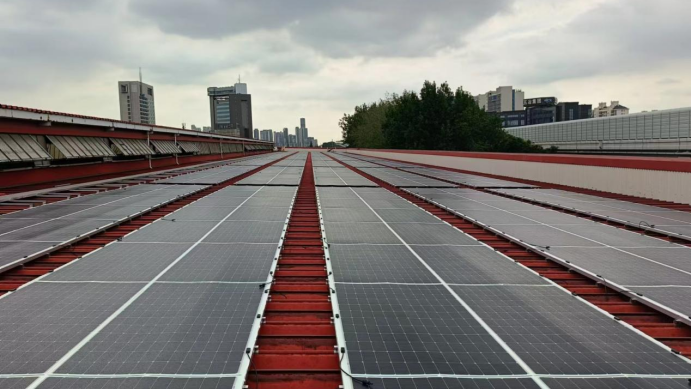 上海宝冶承建的禄丰市桃园220MW光伏电站项目成功并网-140