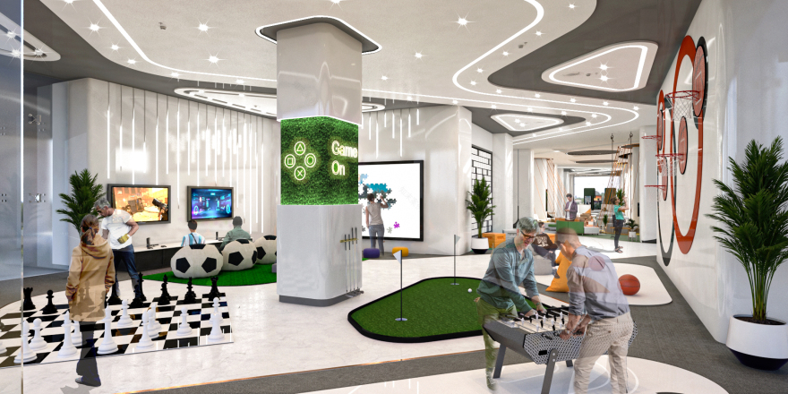 NBE 银行室内创新设计丨埃及开罗丨Diaa Consultant-7