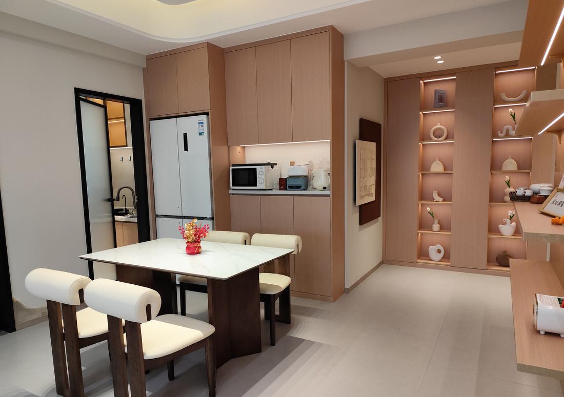 原木极简风大平层-19