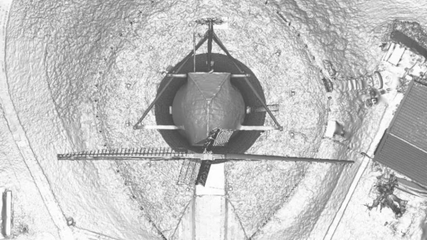 构建荷兰风车数字孪生,轻量3D模型精准基建修复-48