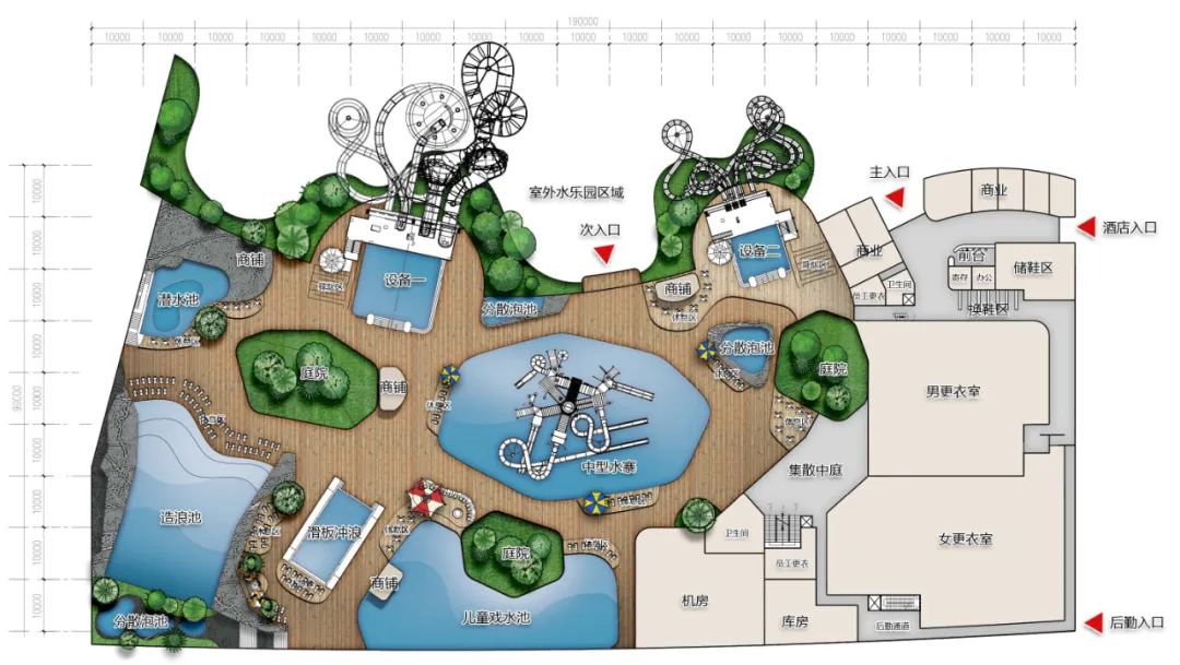 浙江仙居云鹤湾温都水城丨中国台州丨事建组建筑设计咨询（北京）有限公司,aoe ARCHITECTURE-46