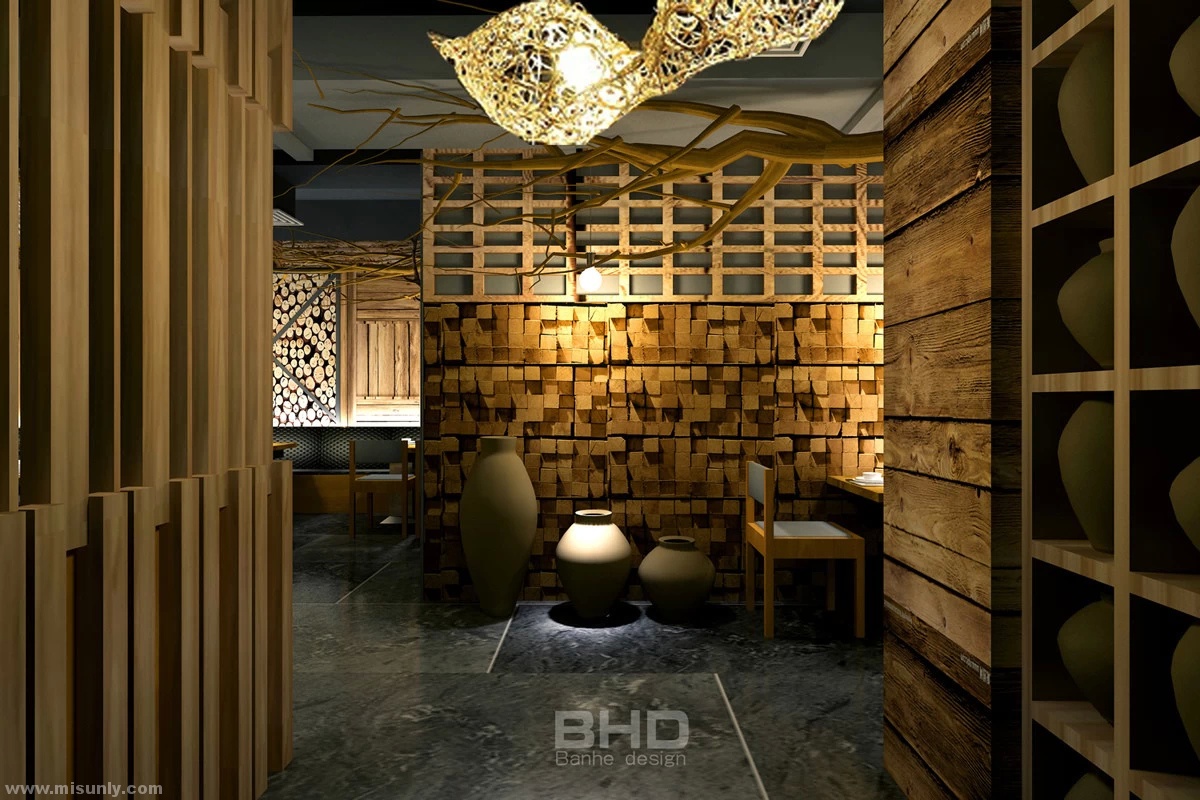 广西南宁原始部落火锅餐厅/刘魏诚 - 米尚丽零售设计网 MISUNLY- 美好品牌店铺空间发现者-6