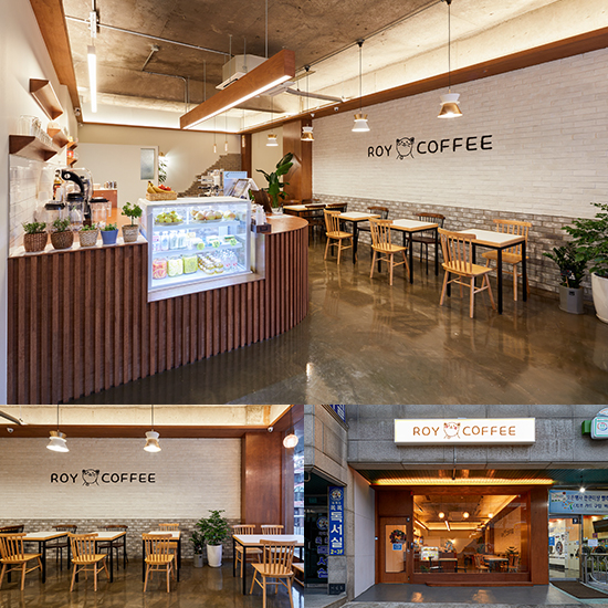 19 坪简约咖啡厅，打造温馨氛围-1