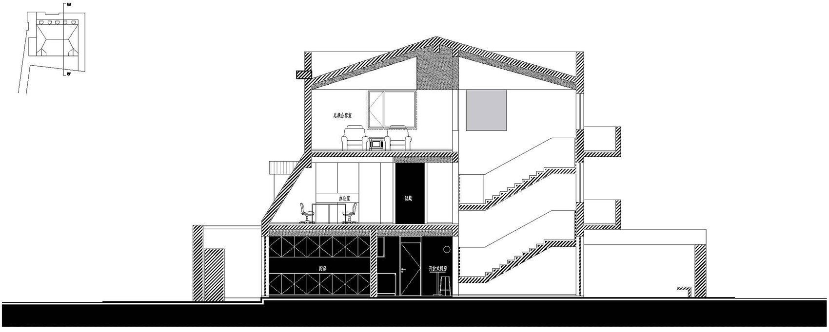 上海法租界洋房办公楼改造丨中国上海丨上海合尘建筑设计事务所-80