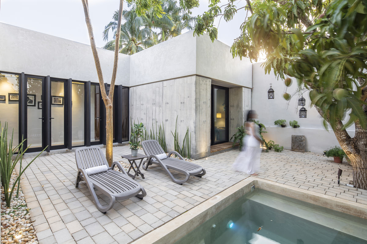 墨西哥私人住宅:水磨石混凝土与被动通风丨Central de Proyectos SCP-21