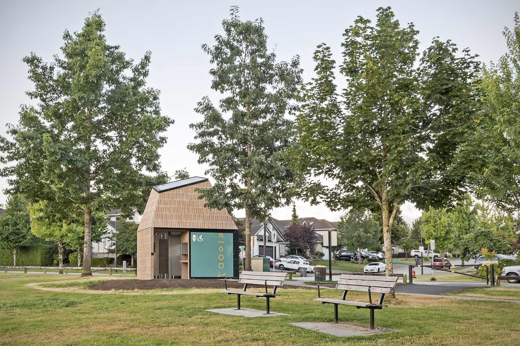 萨里公园洗手间丨加拿大丨JIM Architecture-11