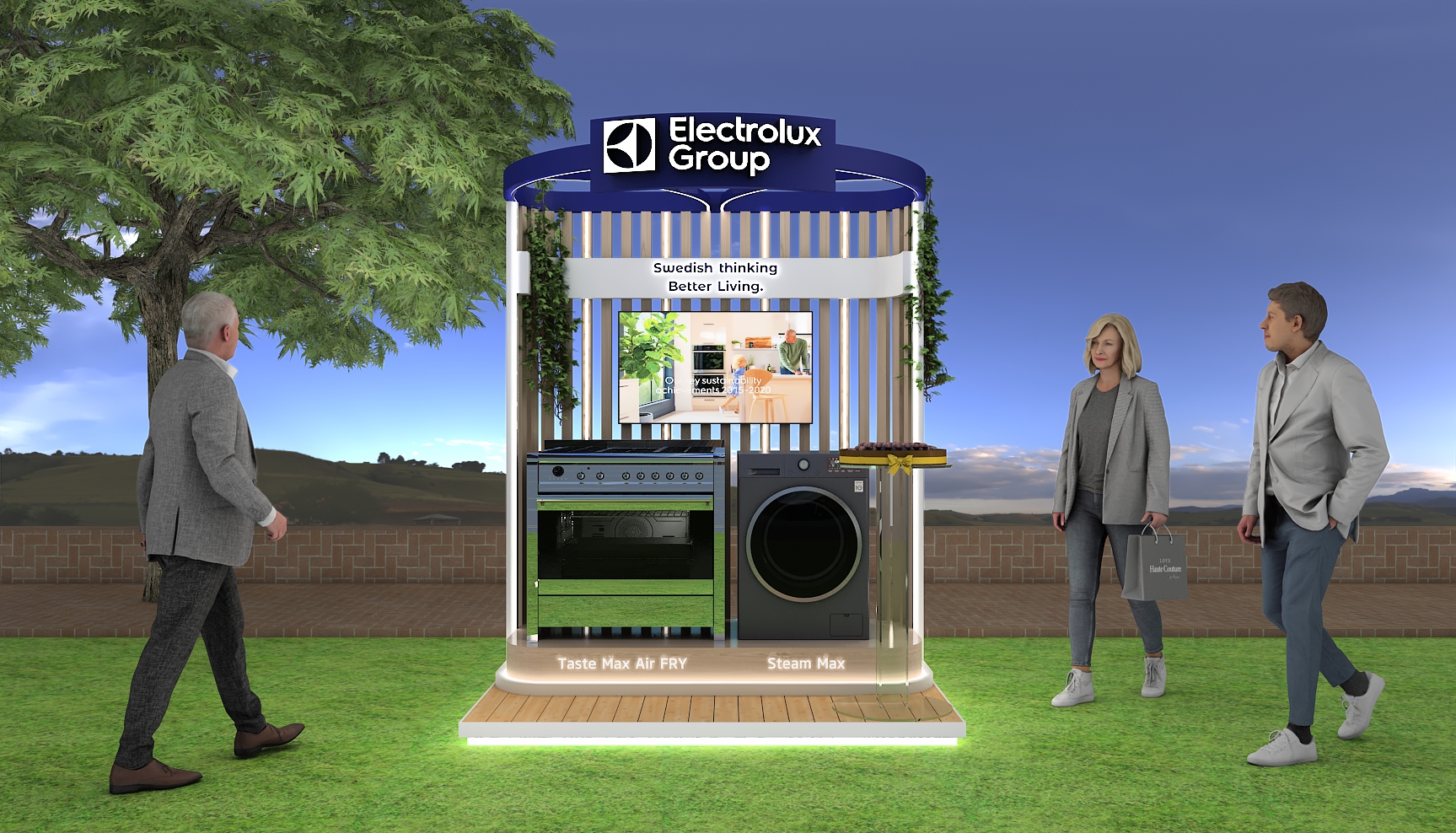 Electrolux Group - kiosk In Embasy Swedish-3