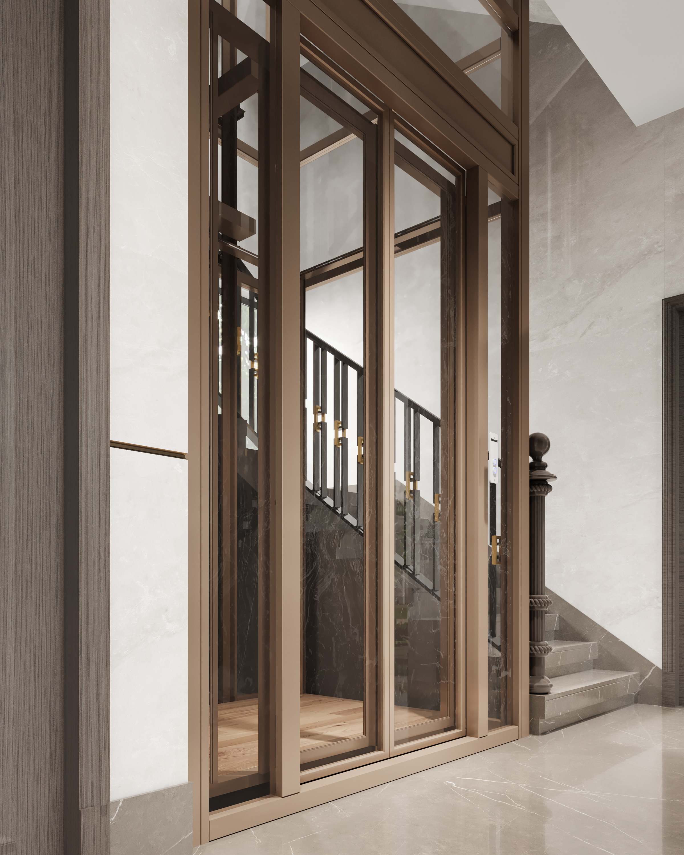 新中式风格空间丨中国-12