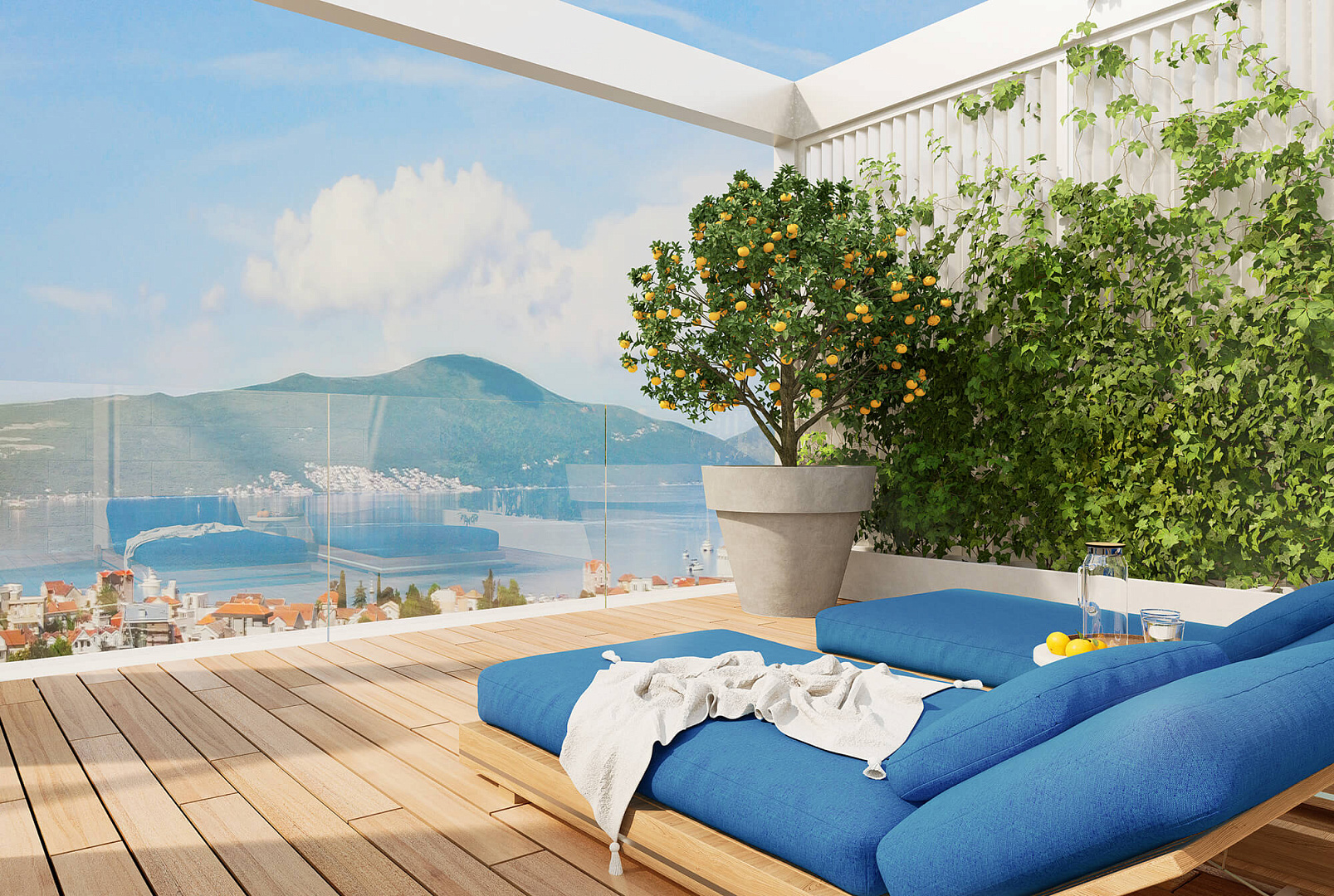 Tivat Residence公寓公共区域室内设计丨Project建筑事务所-19