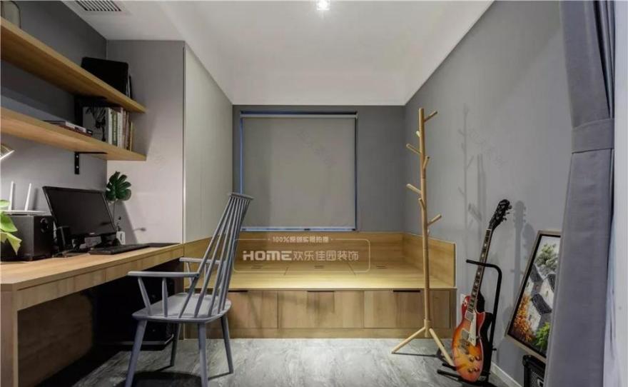 欢乐佳园装饰|| 游走于灰色调,酷中带暖-37