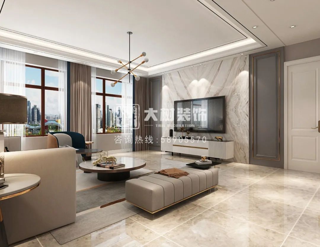 哈尔滨璞悦湾 110㎡现代轻奢艺术之家!-18