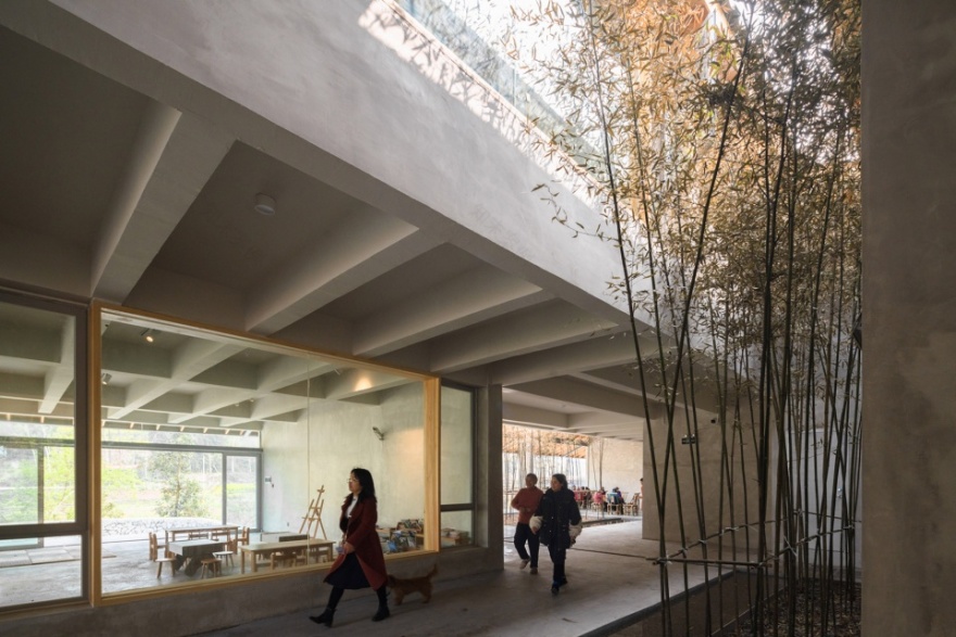 乐山东林村镇文化中心 | 传统与现代交融的乡村社交空间-50