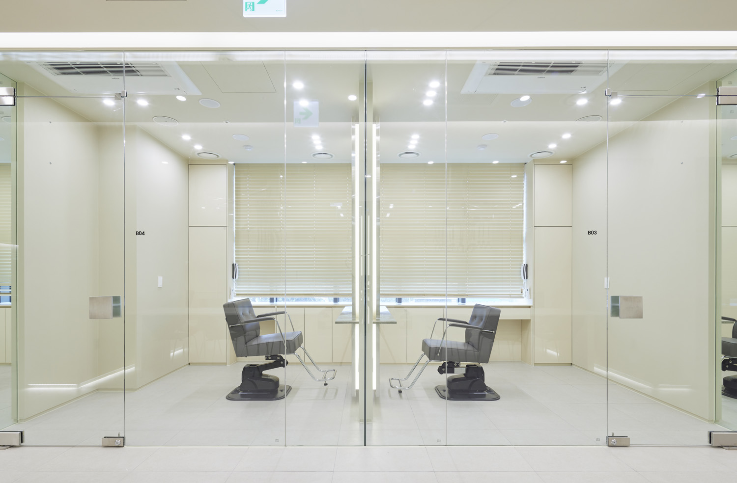 高级白光设计，73 平共享美容室-8