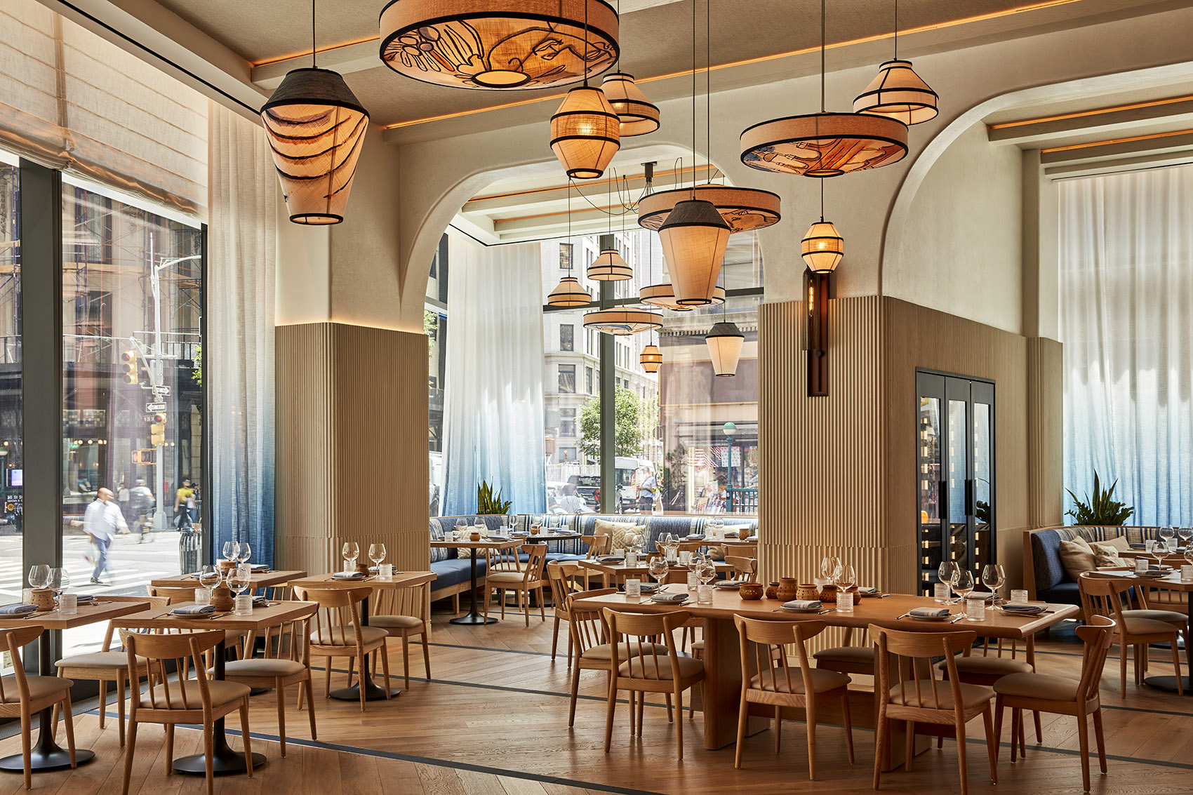 纽约 Zaytinya 餐厅清新设计丨美国纽约丨Rockwell Group-5