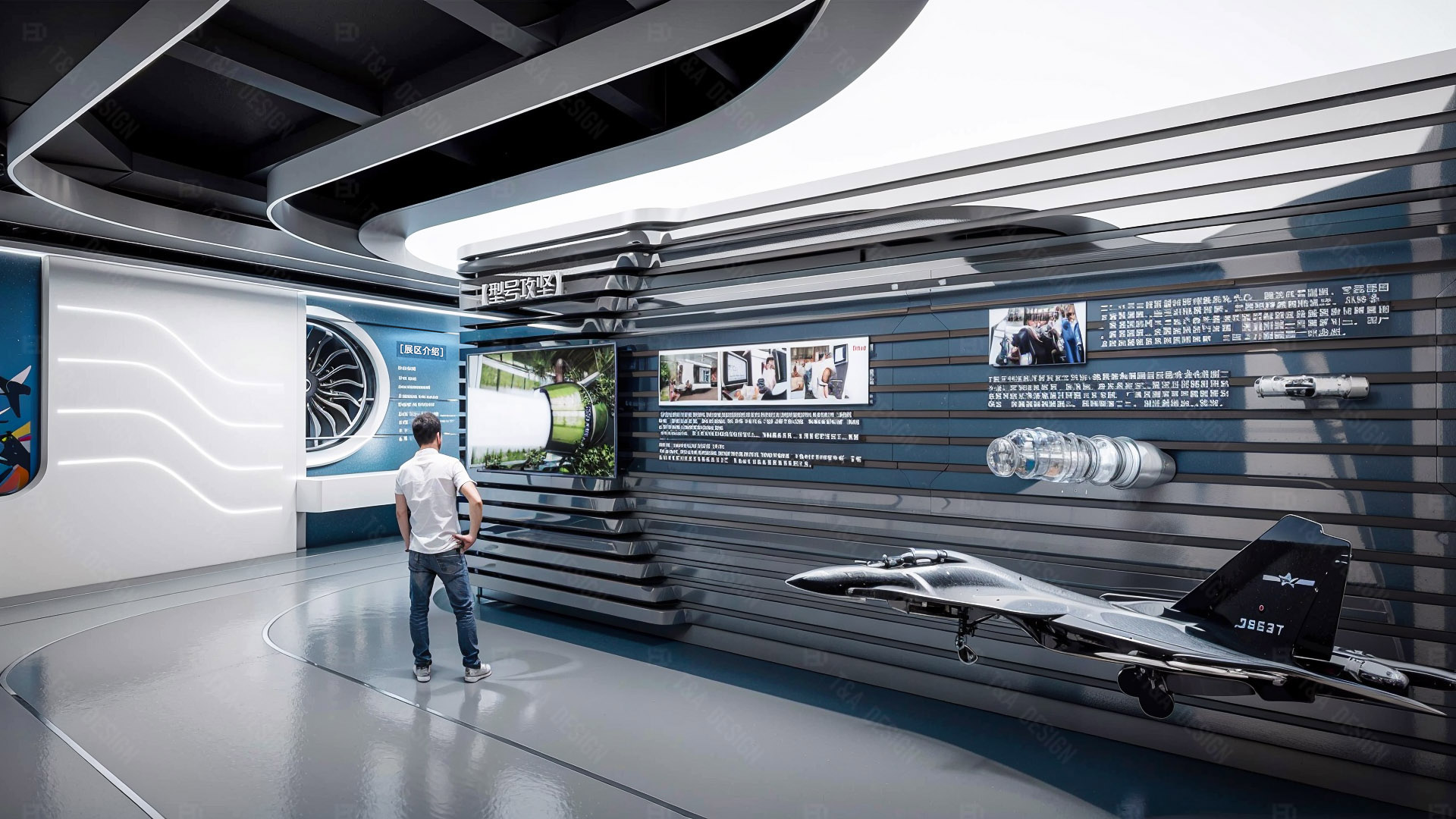 航天企业展厅-5