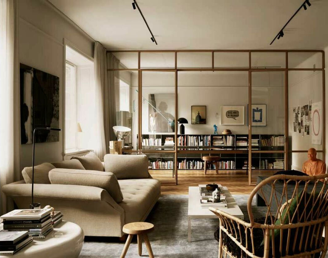 斯德哥尔摩设计师 Nanna Lagerman 的活力公寓-4