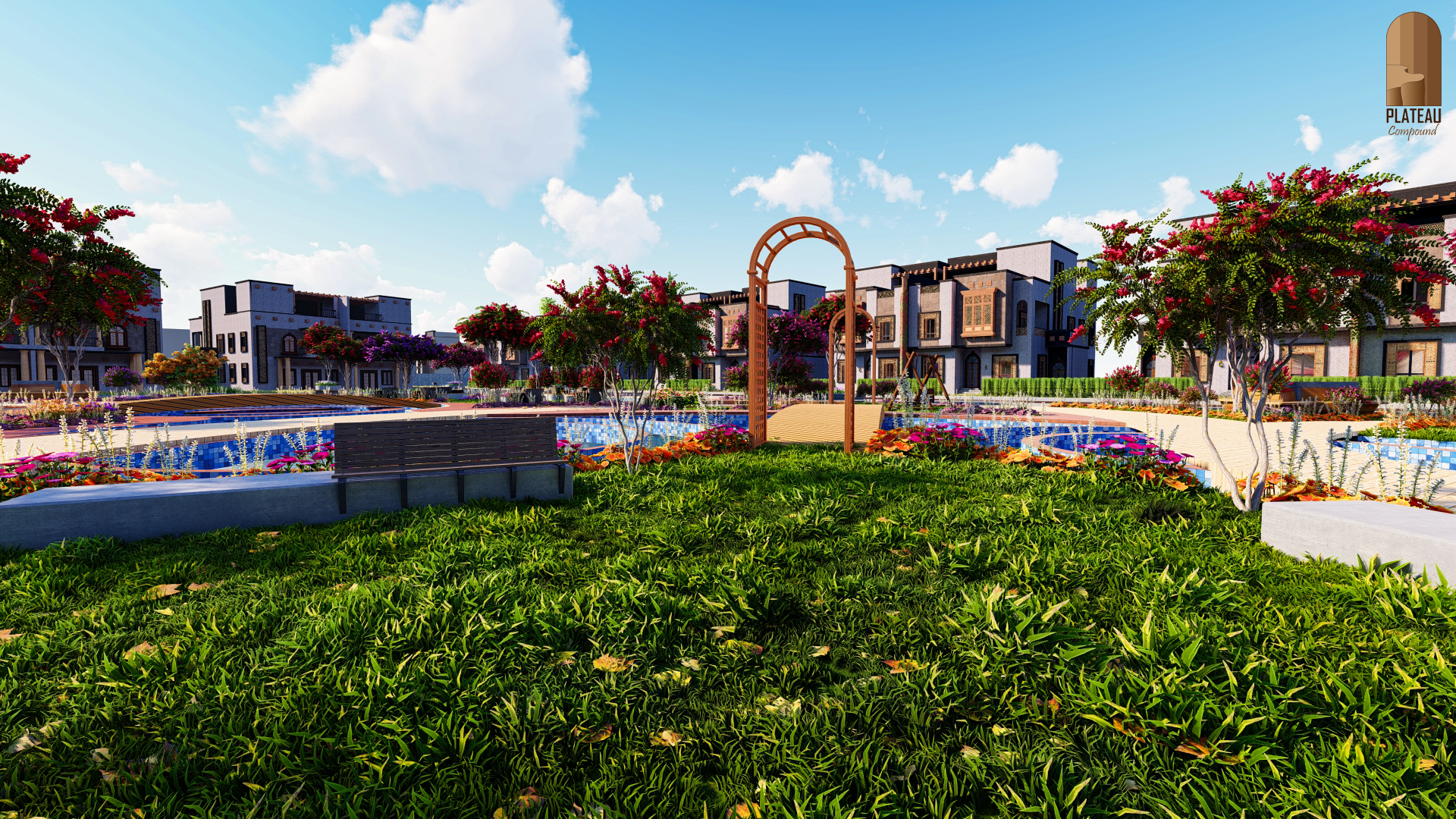 Housing Project - تصميم مجاورة سكنية-9