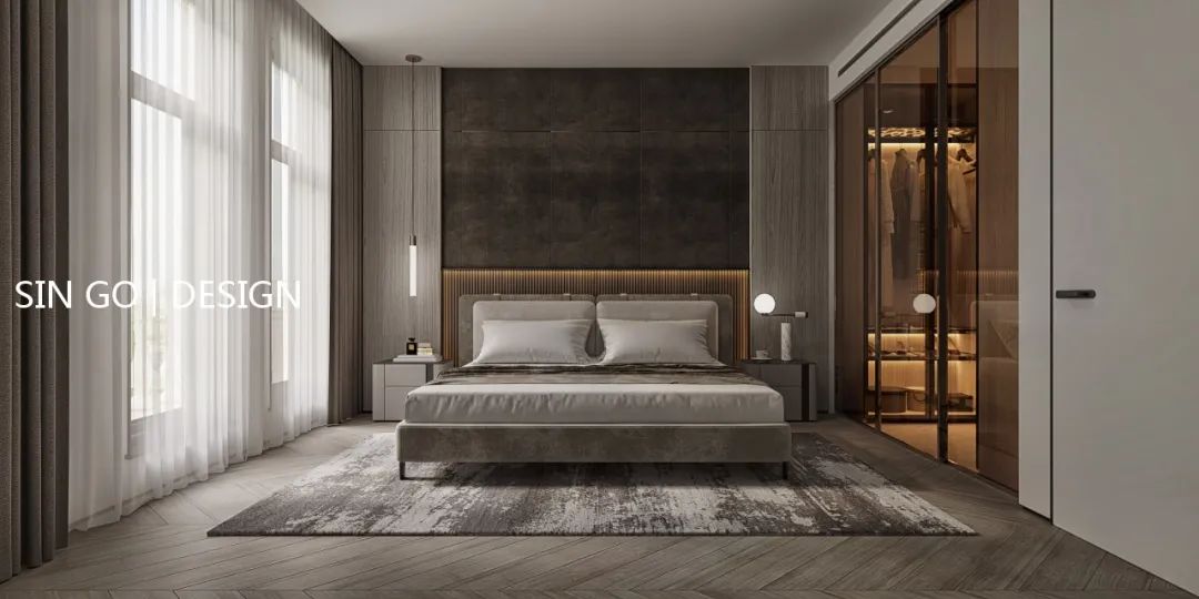 上海•圣安德鲁斯庄园 500㎡现代简约别墅设计-55