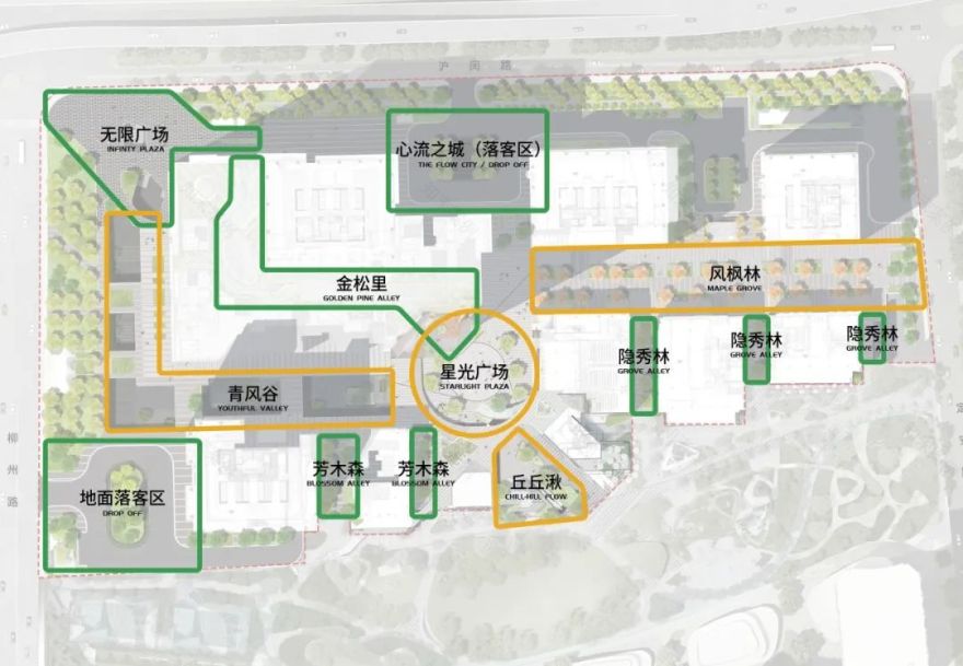 上海万科徐汇万科广场景观丨中国上海丨THLA天华景观-40