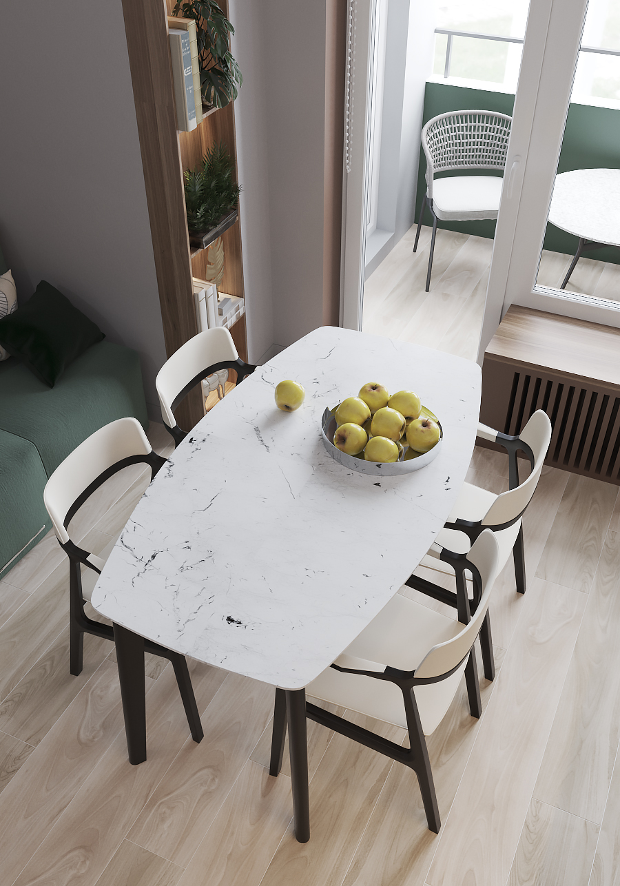 Design of apartments in Town Park-9