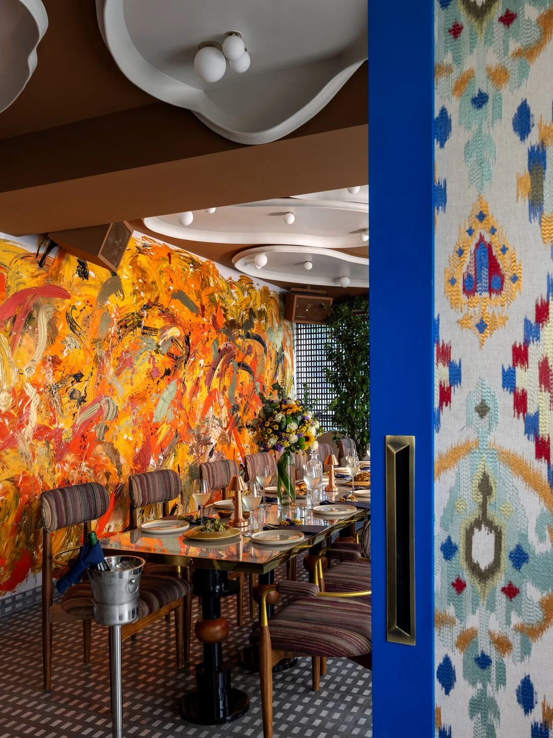 Madam G 餐厅丨印度加尔各答丨A Square Designs-34