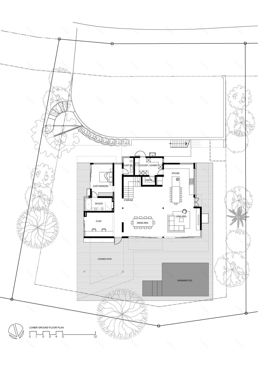 森林中的 Metropole Architects 别墅 | 室内外一体,与自然共生-2