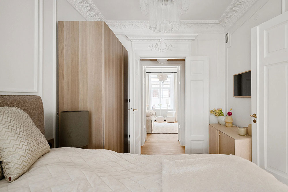 瑞典 75 平米优雅公寓 | 乳白色调的柔和魅力-20