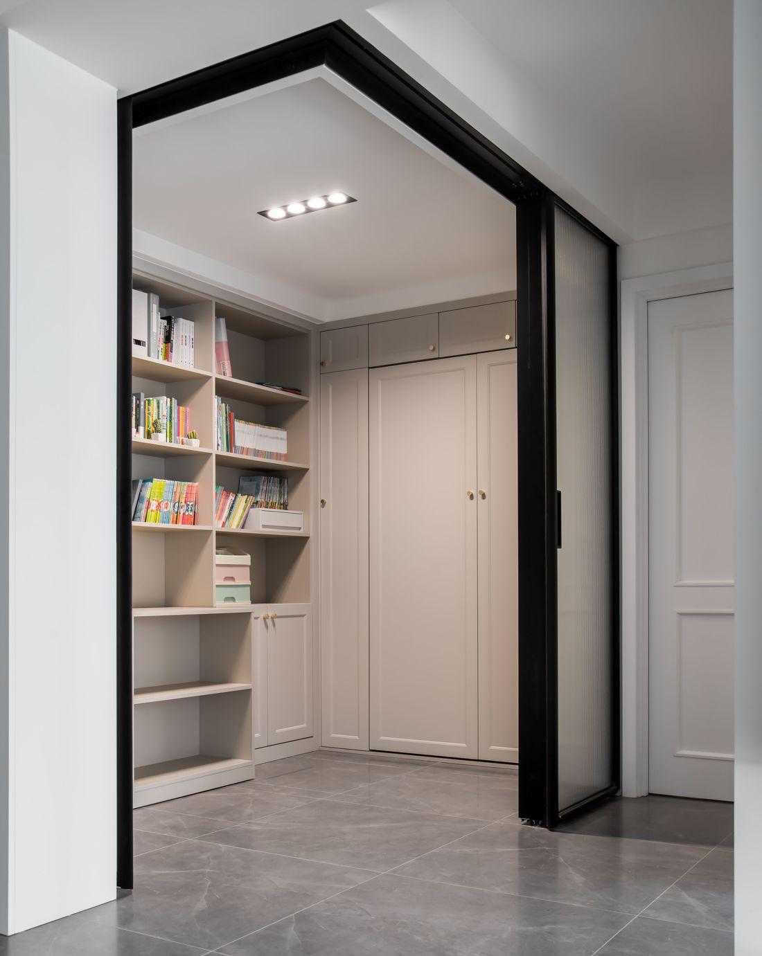 美式风情 98㎡两房变三居巧妙设计-8