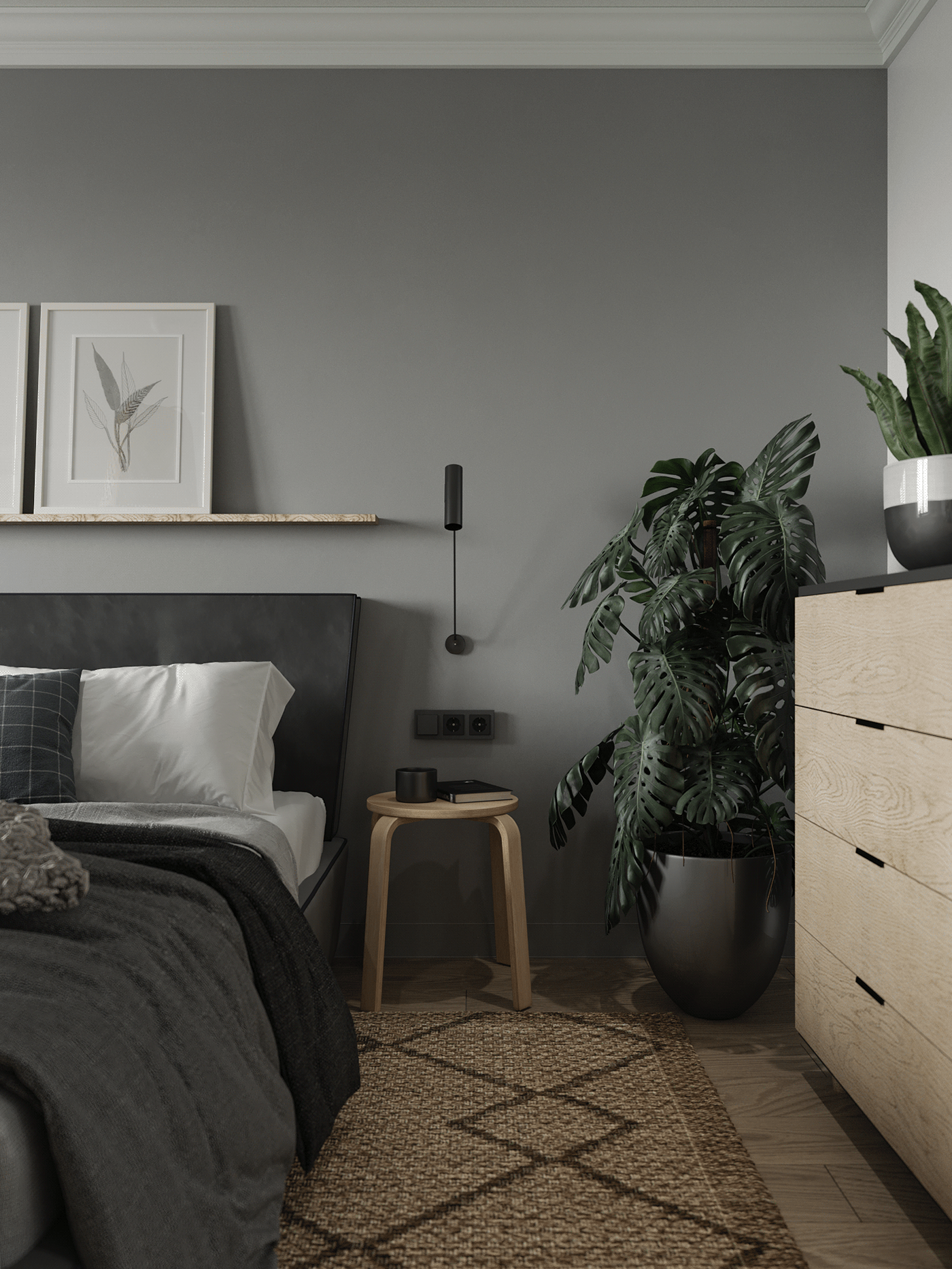 清新的小公寓，完美效果展现                     -11