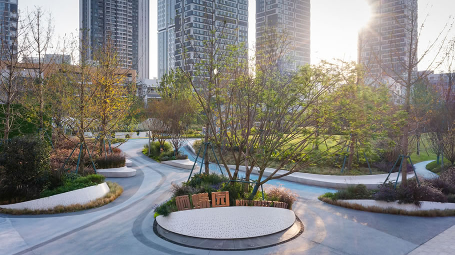 成都中海·浣云居丨中国成都丨深圳伯立森景观规划设计有限公司-37