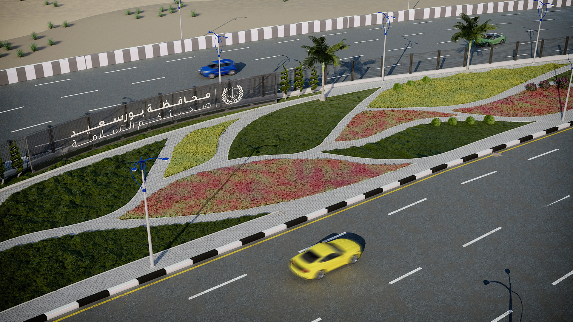 城市欢迎标志，花园丨埃及丨ABDULRHMAN ASHRAF-17