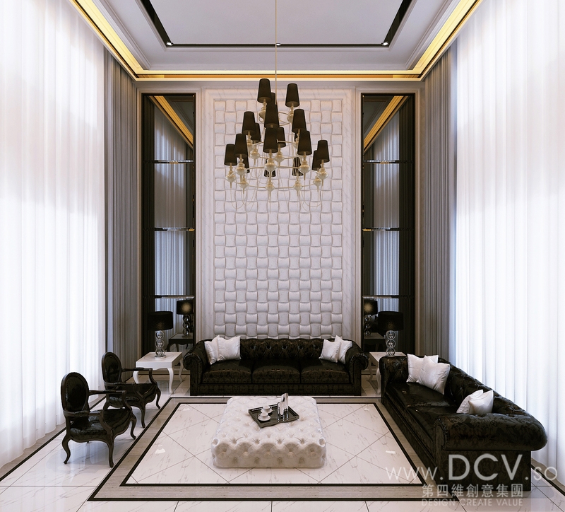 西安 曲江高档华府顶级别墅样板间设计规划-2