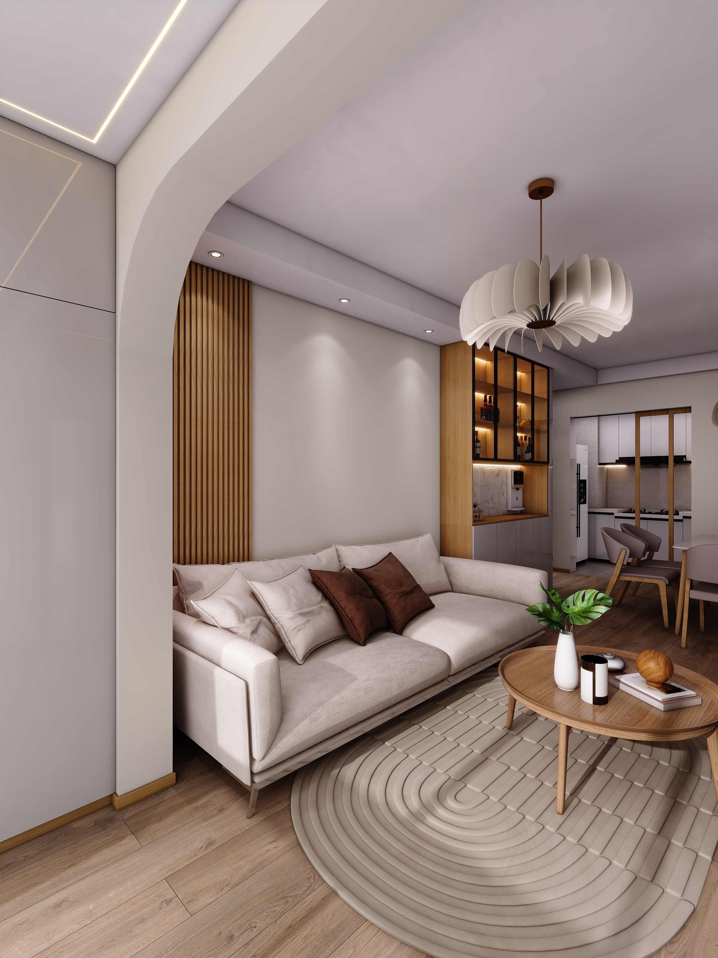 四川成都汇厦少城锦官郡（67平方日式原木风两居室）-24