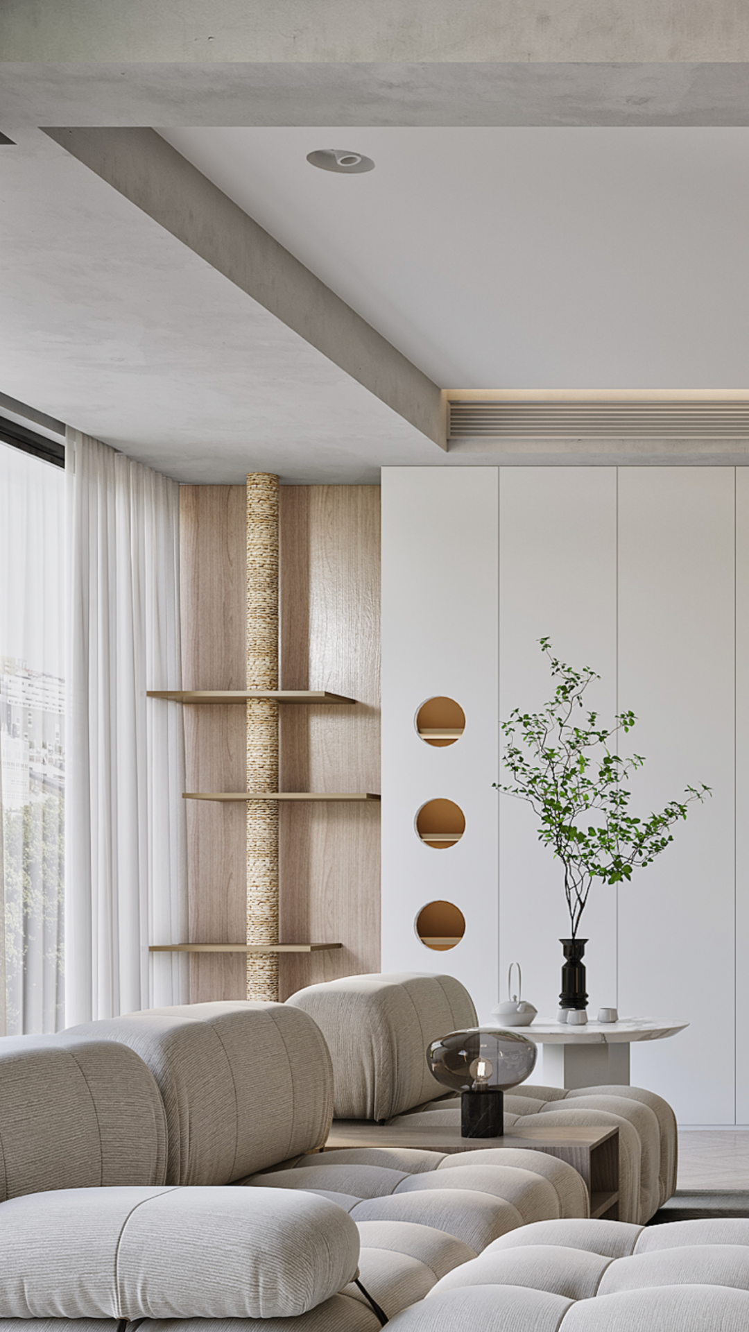 余杭区上河宸章 | 简约线条,温馨生活空间-10