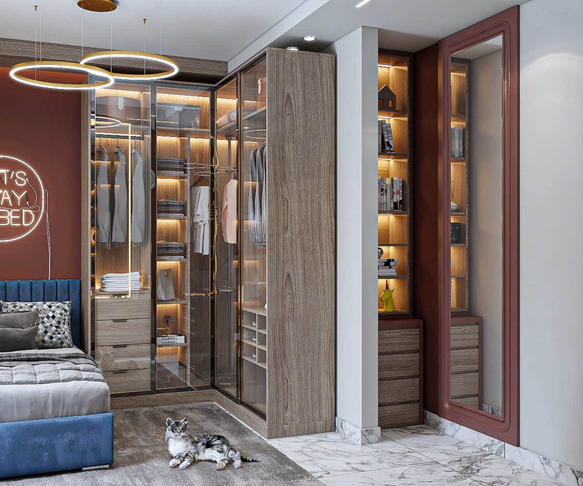 男孩房间现代风格丨ASMAA SAMIR-7