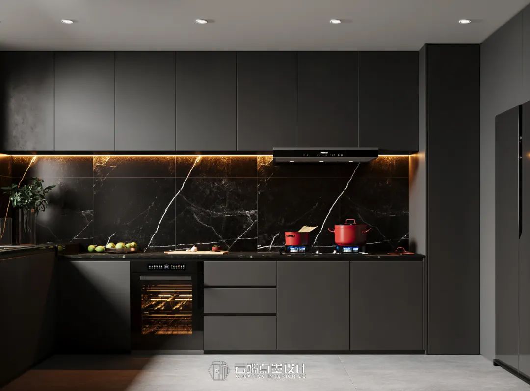 现代风格四居室,沉稳色调与光影艺术的完美融合-39